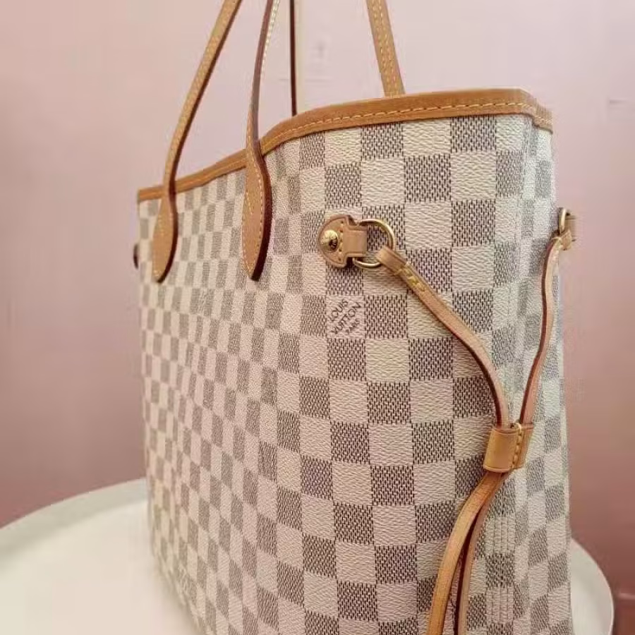 【LV经典款正品】Neverfull MM N41605（99%新） 图片 3