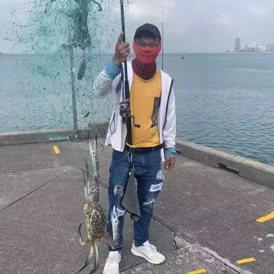 新加坡钓螃蟹钓和鱼网钓螃蟹一留！不会的可以教学 图片 5