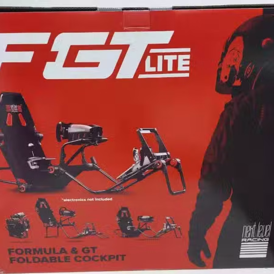 Next Level Racing F-GT Lite 可折叠双模赛车游戏座椅 图片 2