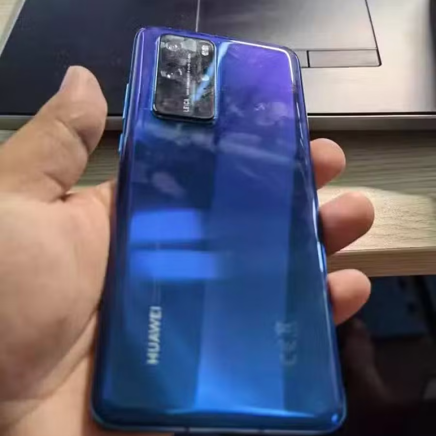 华为 P40 Pro, 海军蓝色，近乎全新 图片 1