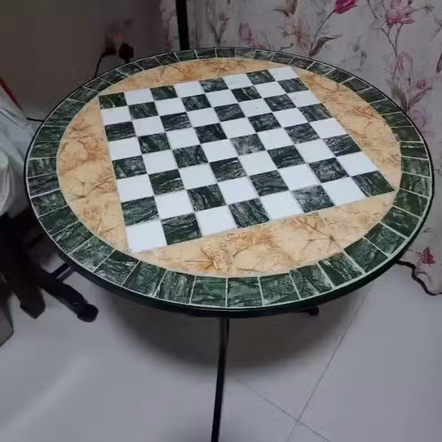 馬賽克戶外陽臺棋盤桌 图片 3
