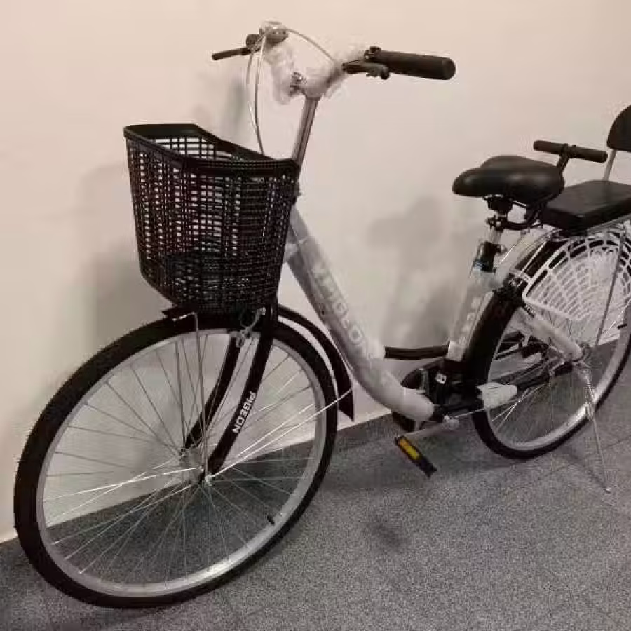 【全新】26寸飞鸽牌城市自行车免费安装 包送货 送车锁&迷你打气筒！！！ 图片 16
