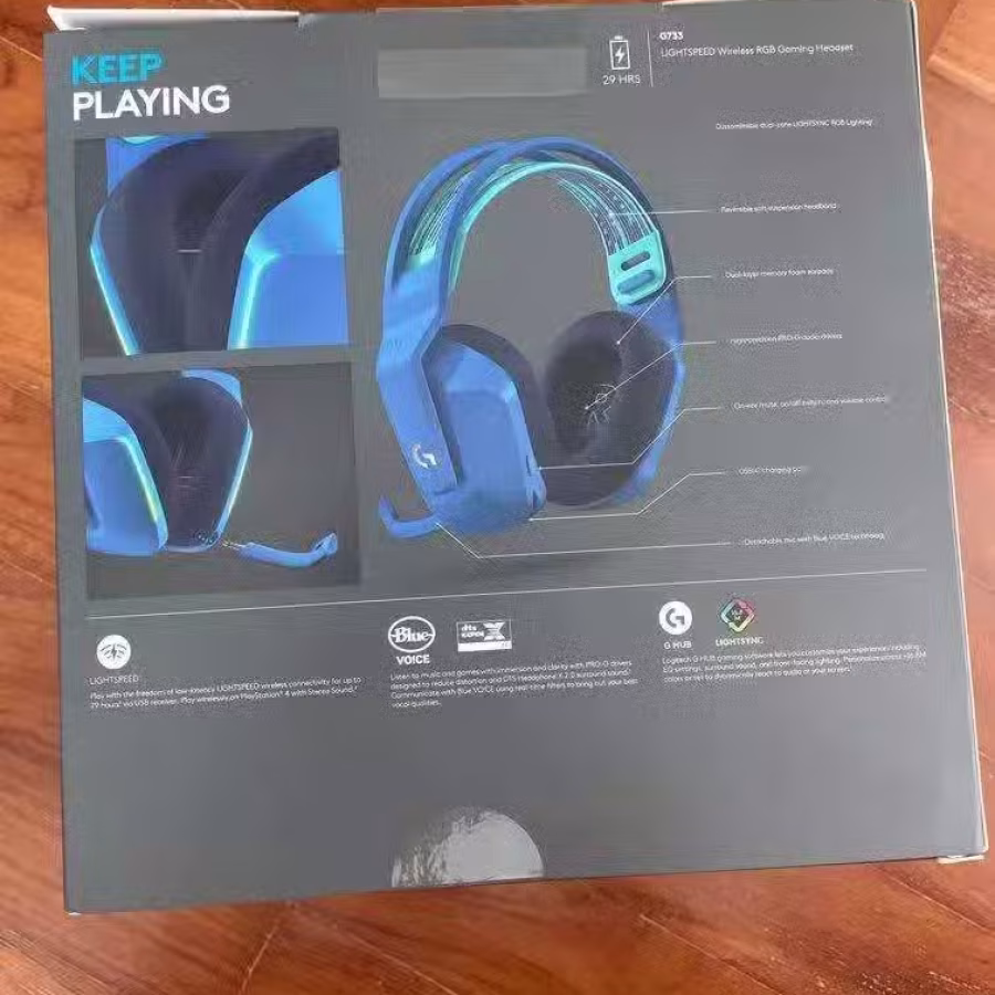 logitech g733耳机 图片 3