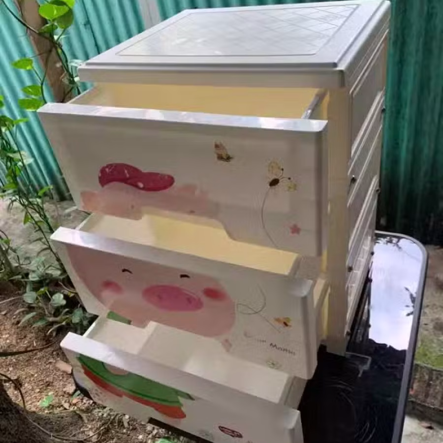 三个抽屉的收纳柜 图片 2