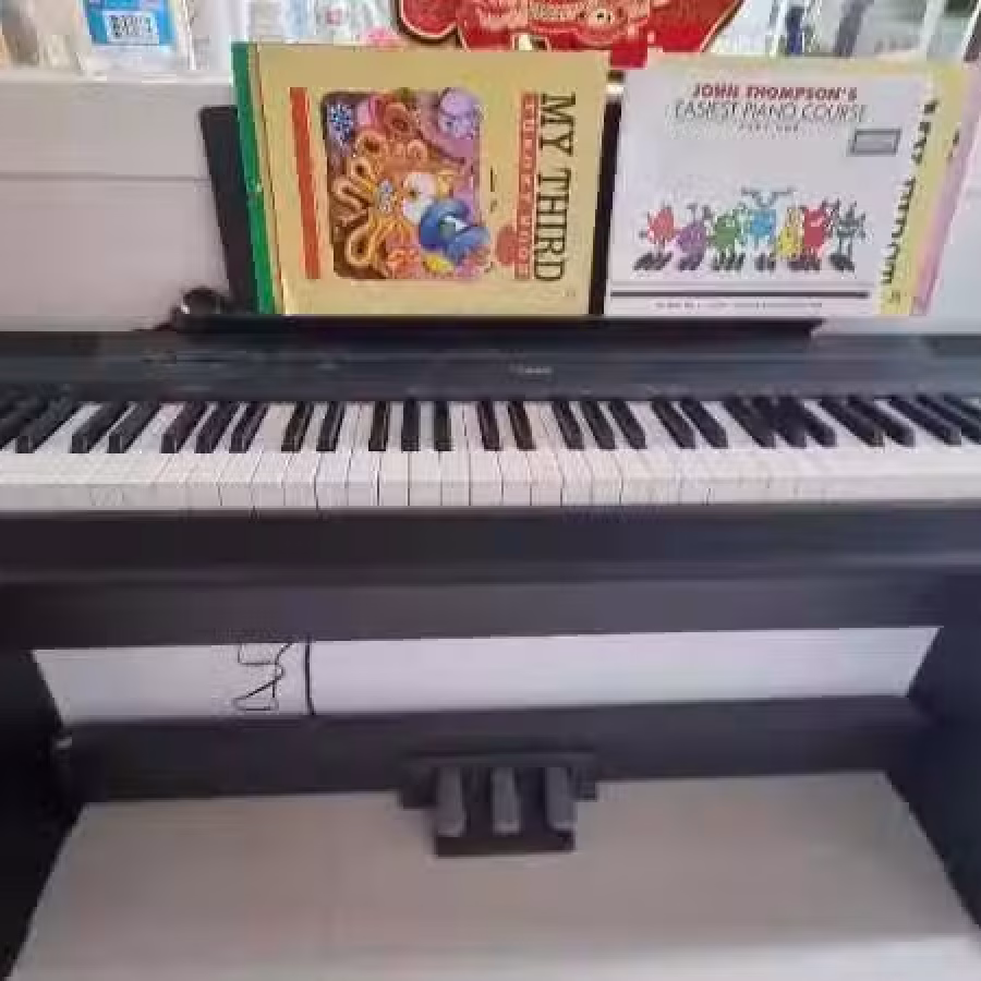 钢琴键盘的电子琴 图片 1