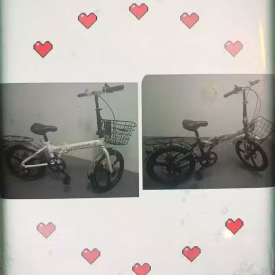 变速 折叠一体轮，20寸自行车 图片 1