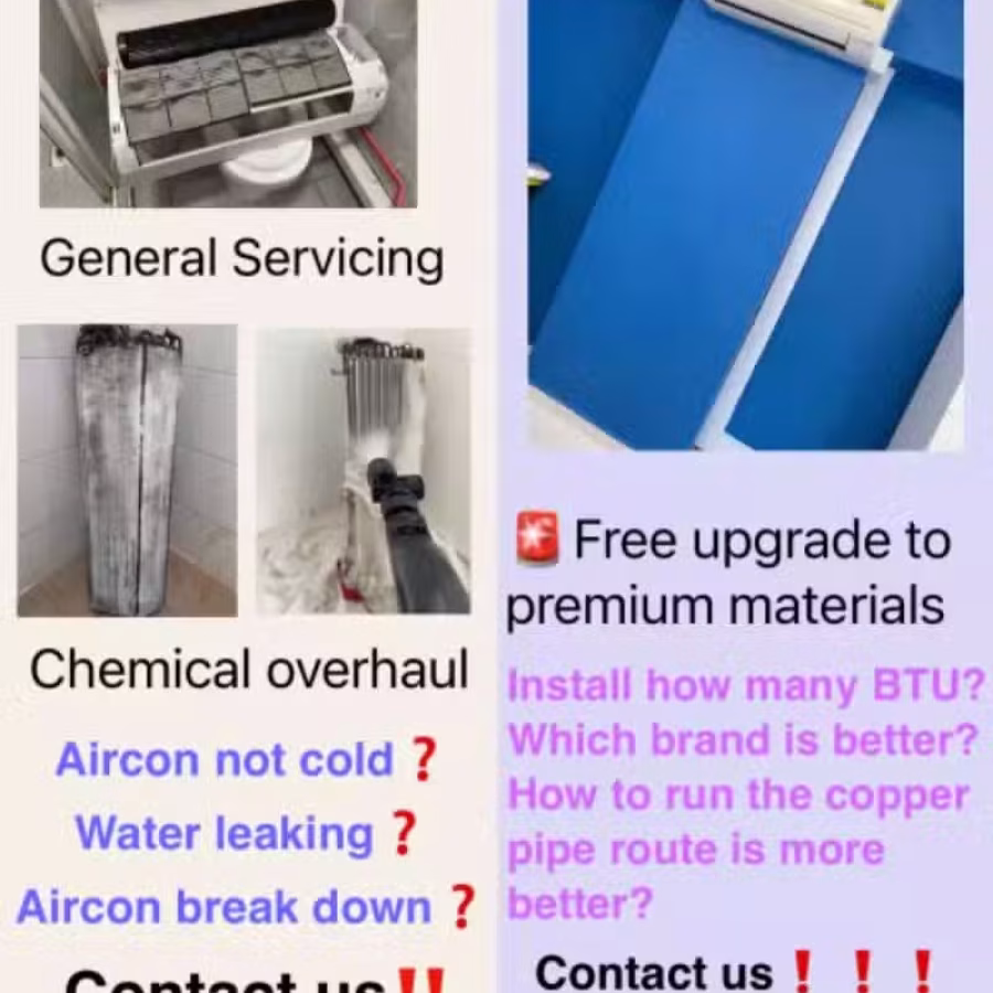 新加坡冷气清洗服务 图片 2