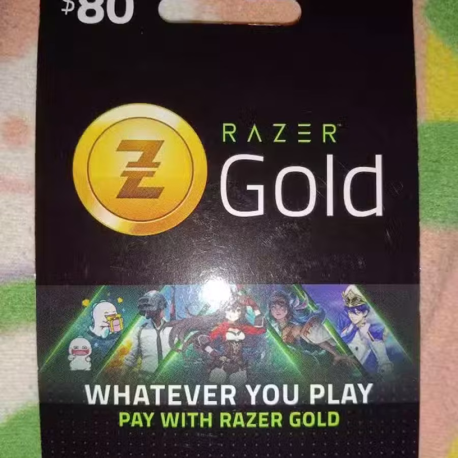 Razer gold 80$ 图片 1