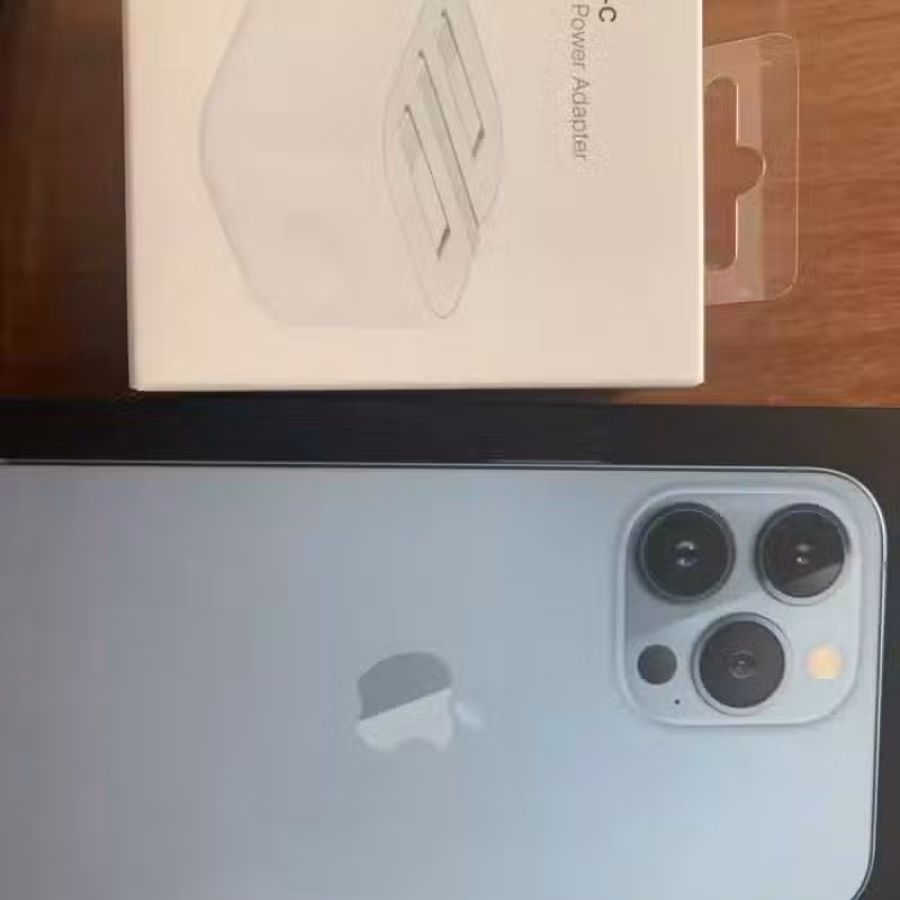 苹果13 pro 远峰蓝 128G 送充电器 图片 1