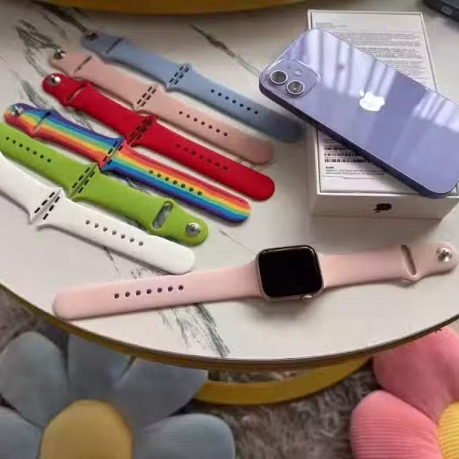 iphone12（紫色）+Apple Watch SE 40mm 玫瑰金 图片 1
