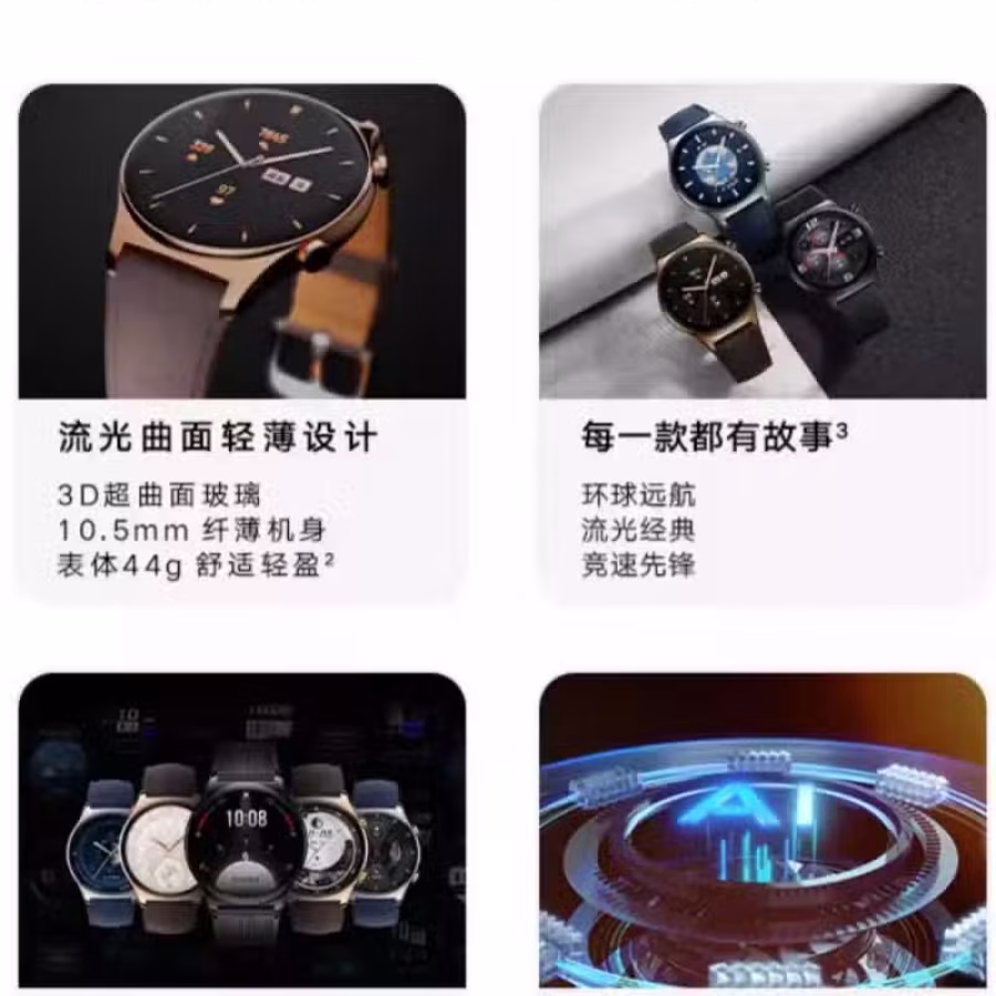 原价$519 全新密封 安卓苹果通用 华为荣耀最高端智能手表 情侣款 送人自用皆 图片 35