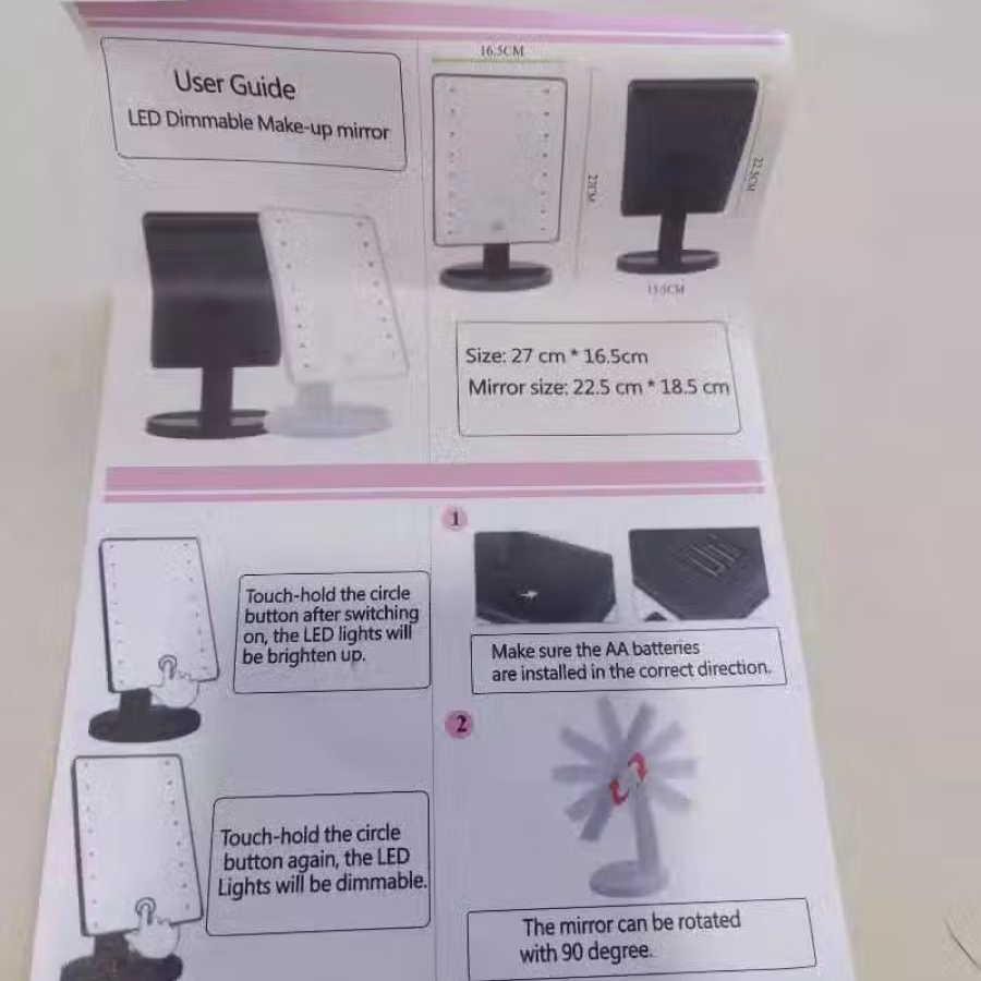 镜子，U型颈枕 图片 4