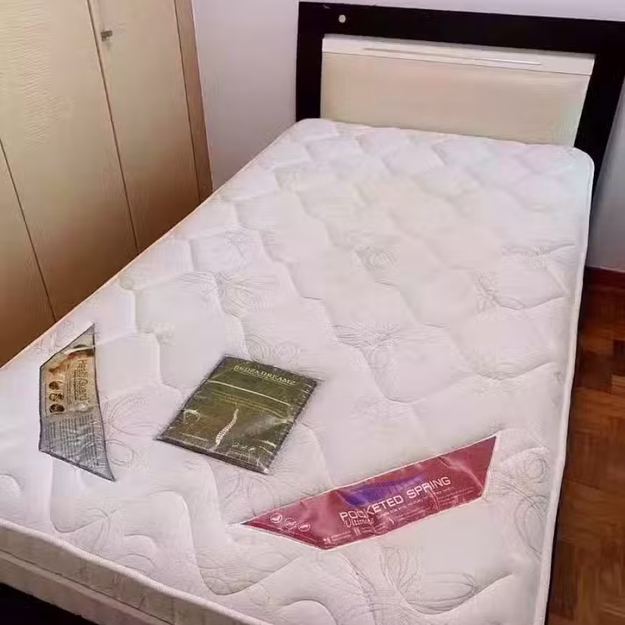 转让床垫,送床架 图片 1