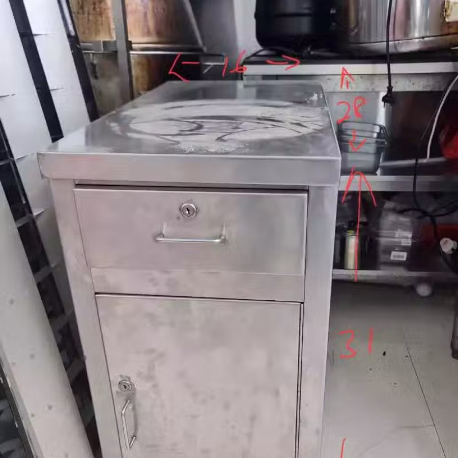 摊位厨房用具，白钢，冰箱，洗收盘及其他 图片 5