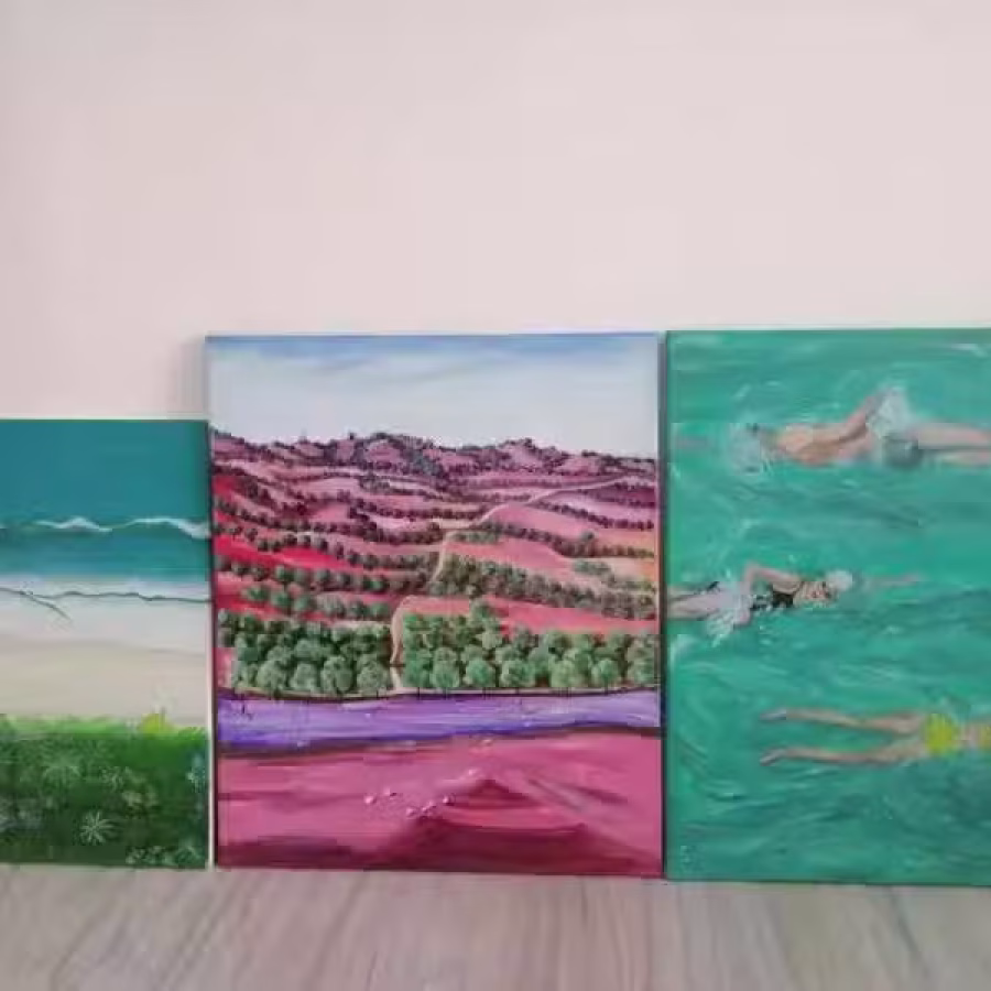 丙烯画 图片 5