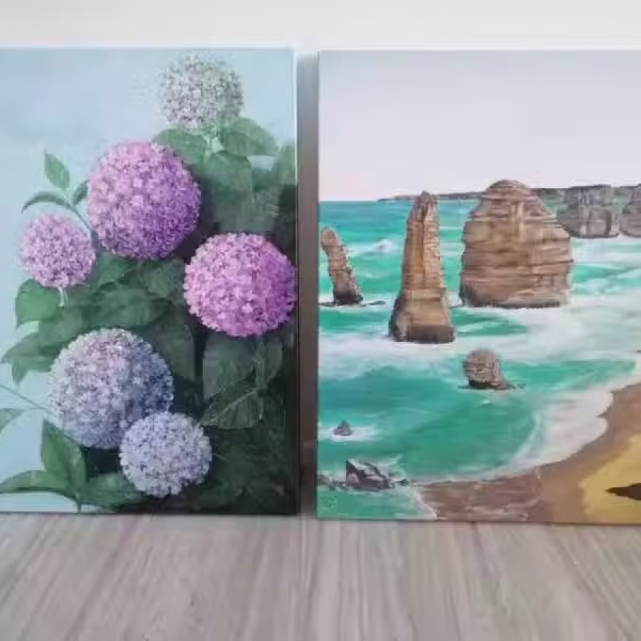 丙烯画 图片 2