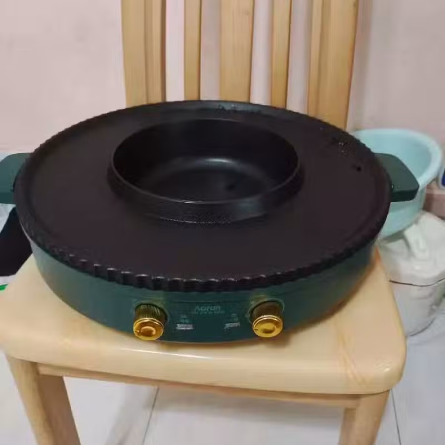 烤涮一体锅 图片 1