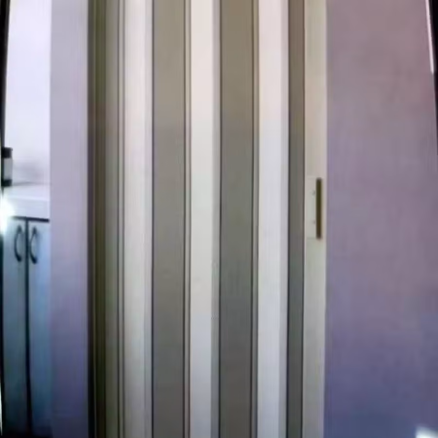 Toilet PVC  folding door 图片 1