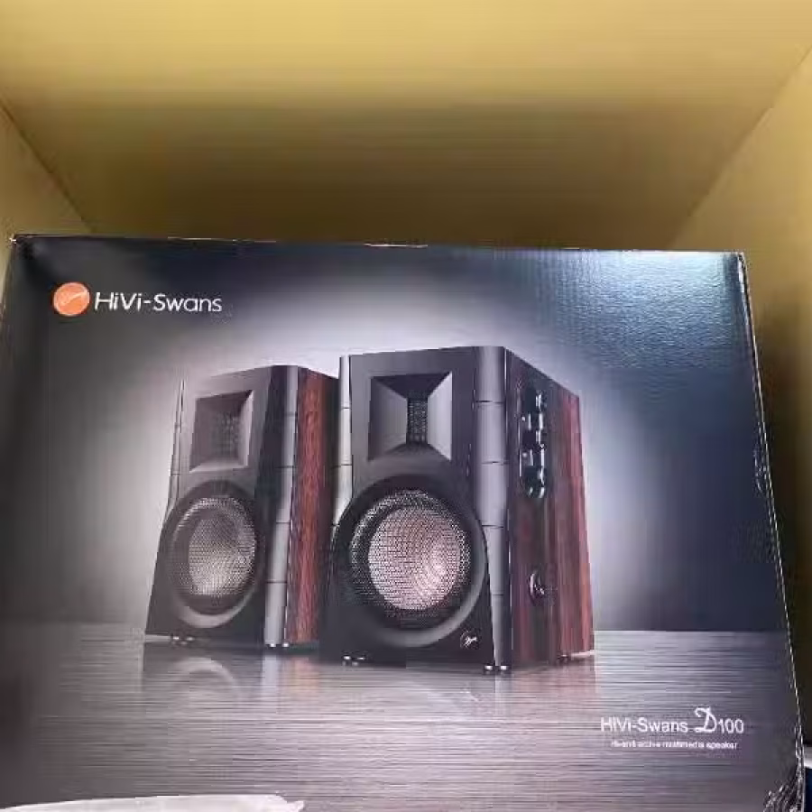 惠威D100 书架音箱 图片 1