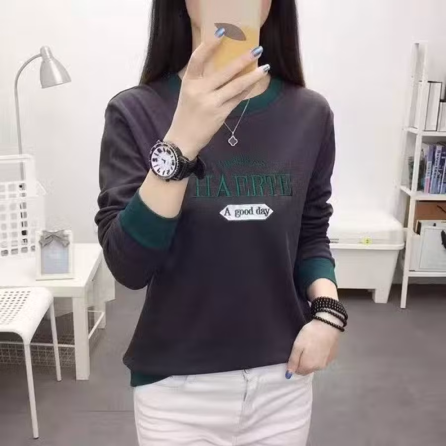 Butt Wholesaler Ladies Cotton Round Neck 图片 11