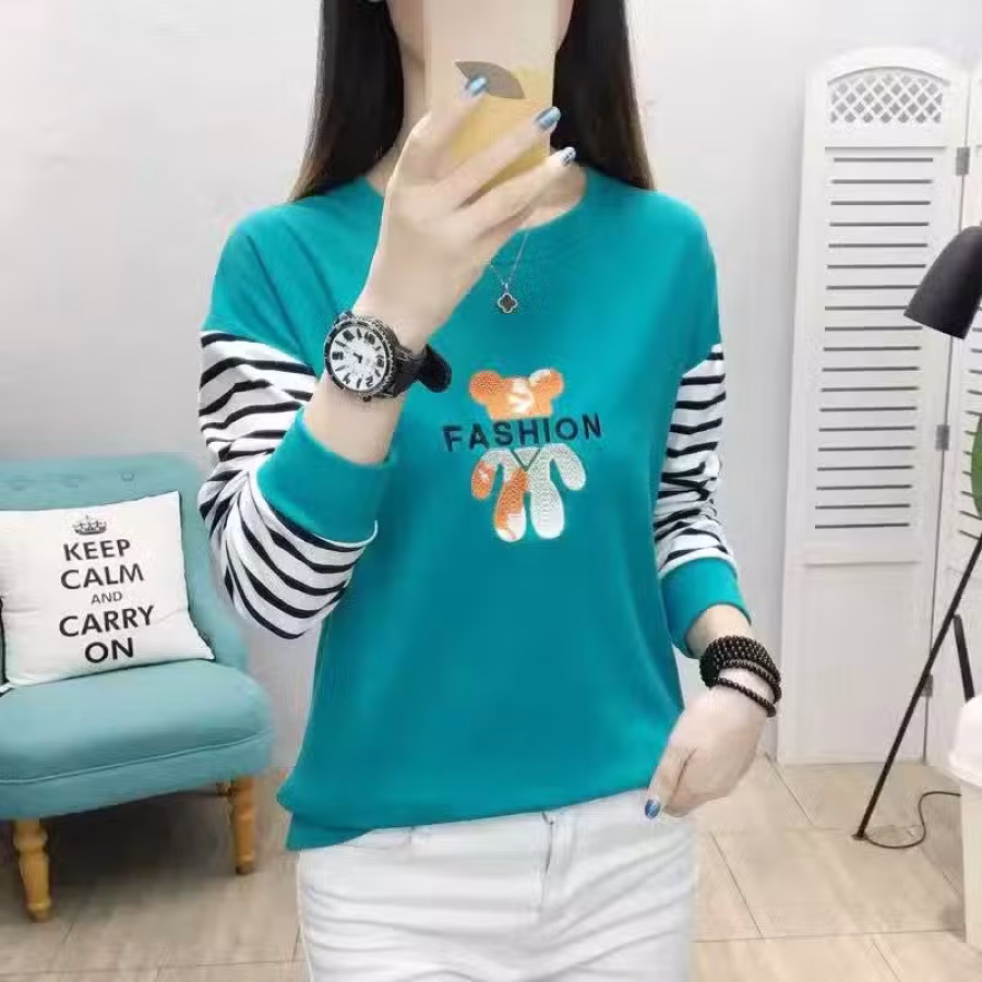 Butt Wholesaler Ladies Cotton Round Neck 图片 19