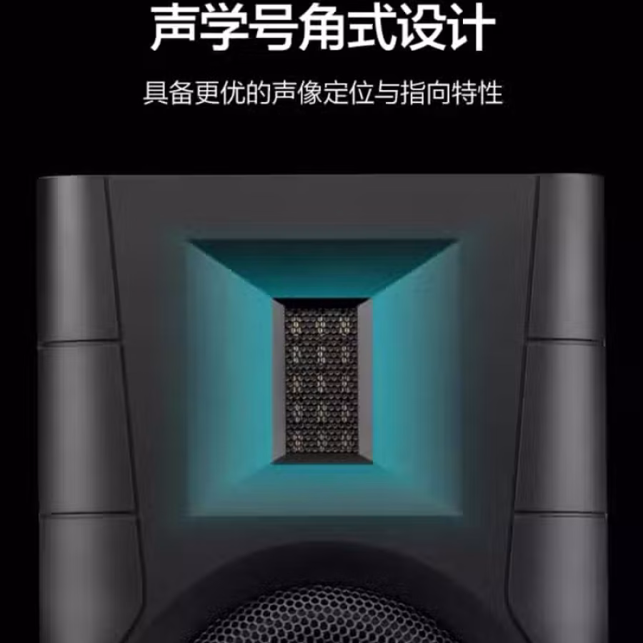 惠威D100 书架音箱秒同级漫步者 铜震膜 图片 1