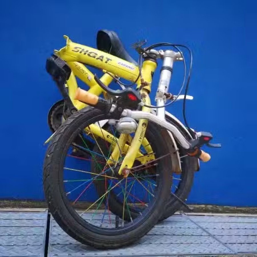 出售二手折叠自行车（16”寸）。 图片 2