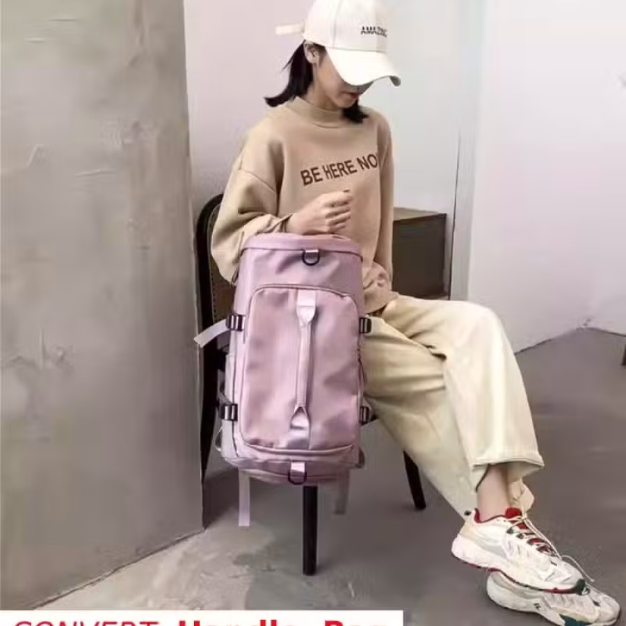 全新—*便宜处理*—防水旅行背包，电脑背包，运动背包，可独立放鞋子，有干湿分离袋 图片 3