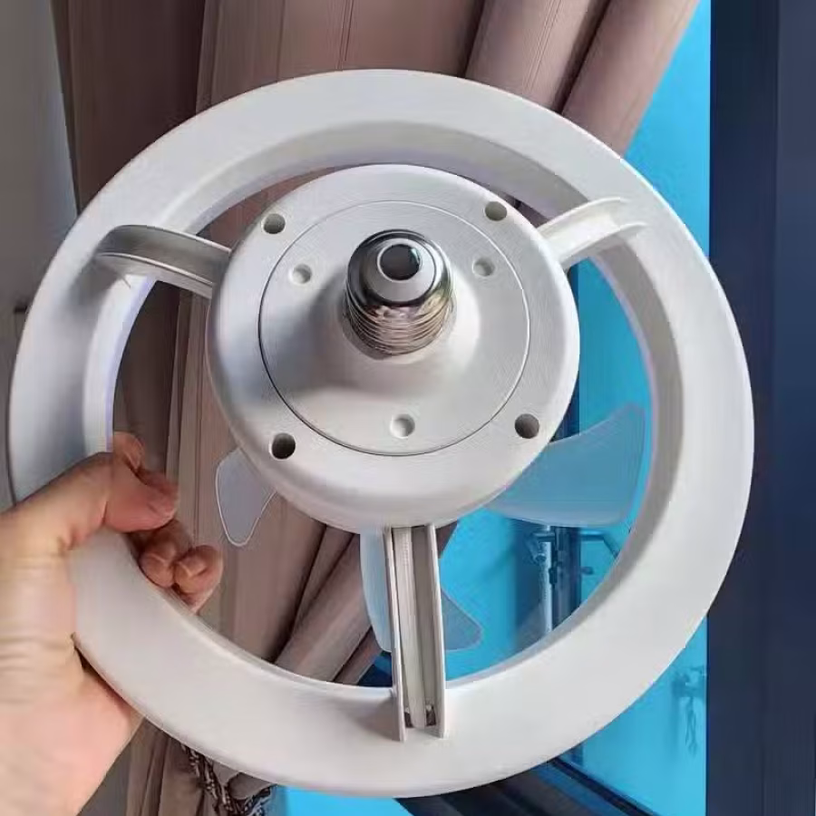 风扇+灯e27三色三档+带遥控器 图片 1