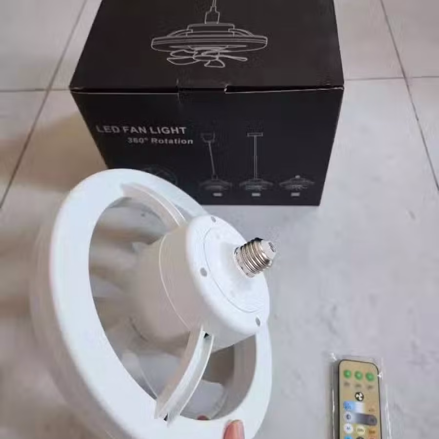 风扇+灯e27三色三档+带遥控器 图片 6