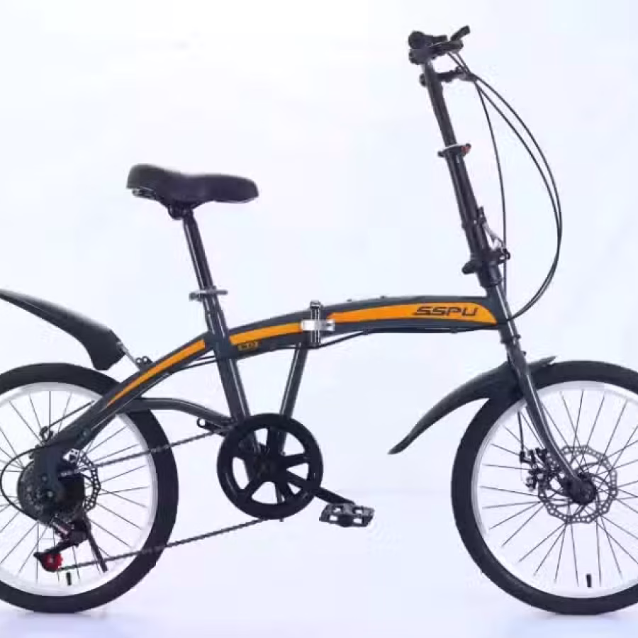 7变速折叠自行车 图片 1