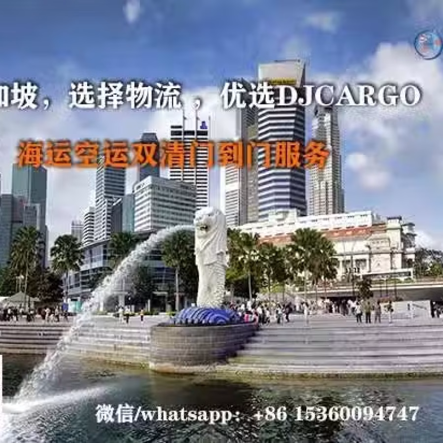 广州到新加坡海运双清门到门优质物流服务 图片 1