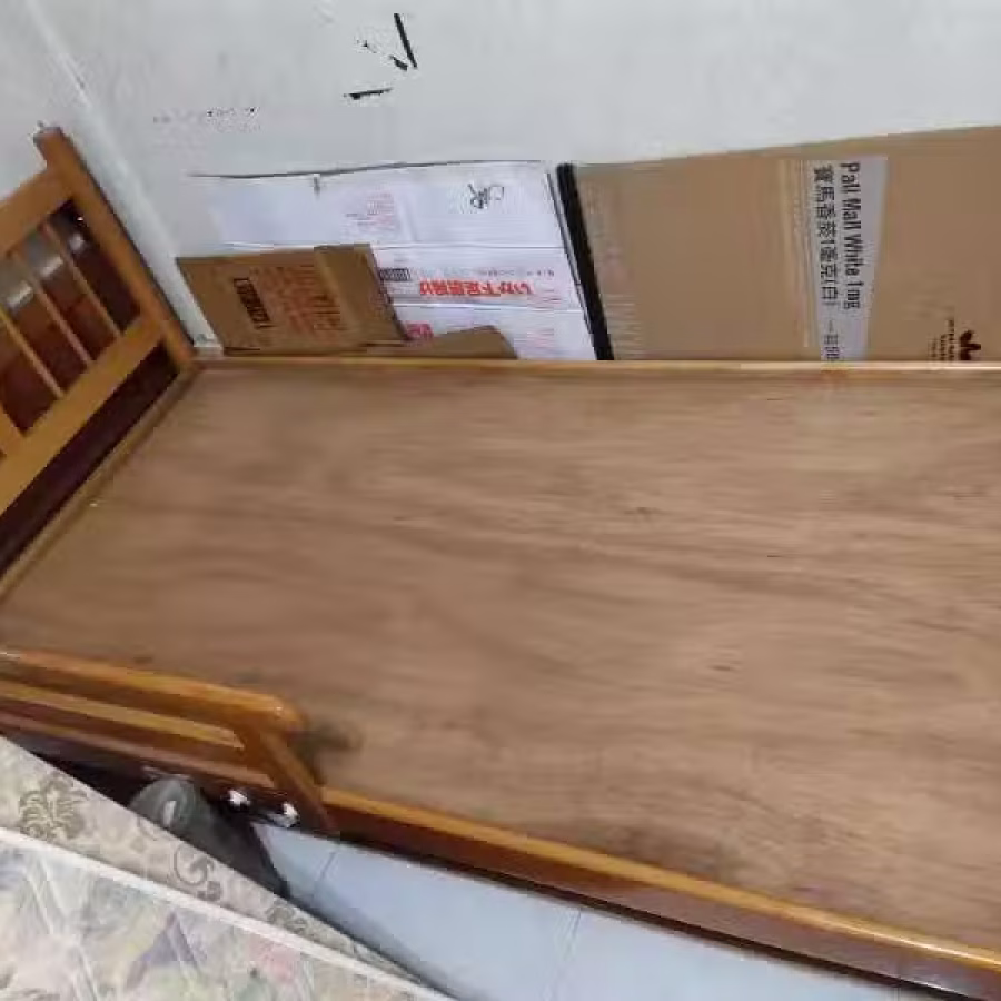 实木单人床 图片 2