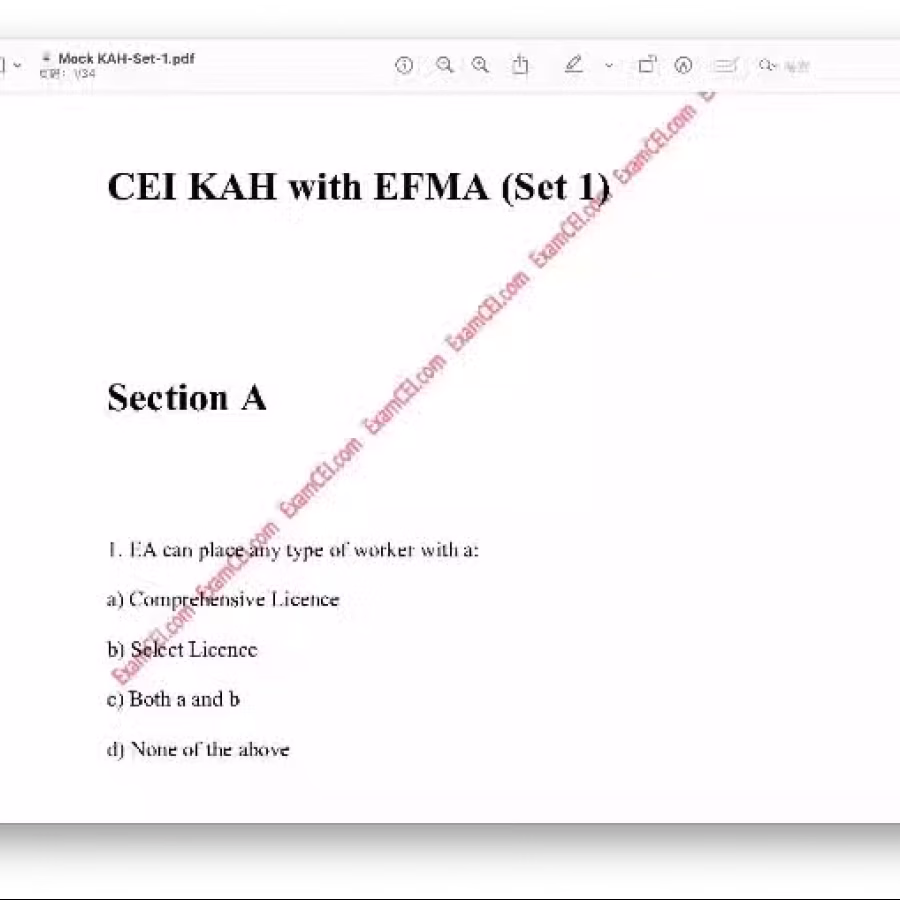 CEI培训材料及模拟试题 图片 1