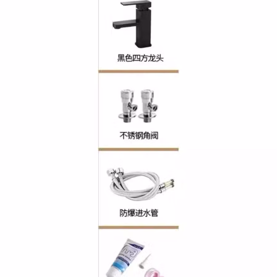 全新洗漱台 加镜子🪞 全新马桶 图片 4