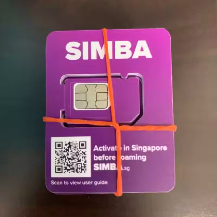 预先注册的新加坡SIM卡 图片 4
