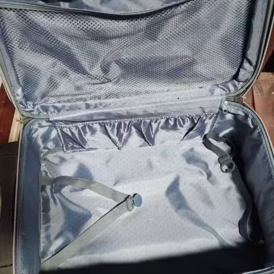 20寸蓝色行李箱旅行箱trunk 图片 2