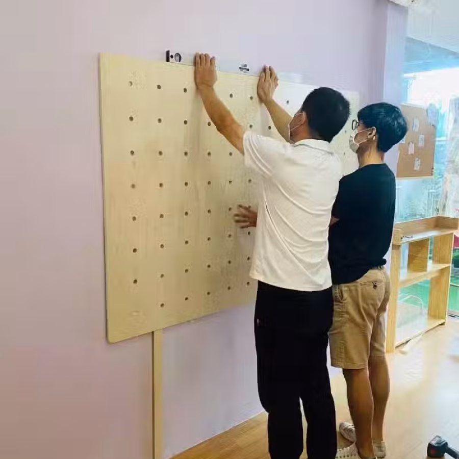 Pegboard 客制尺寸 洞洞木板 近全新！附道具 图片 3