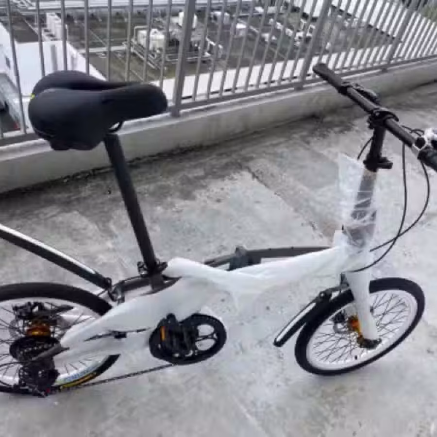 铝合金折叠 变速 超清自行车 图片 3