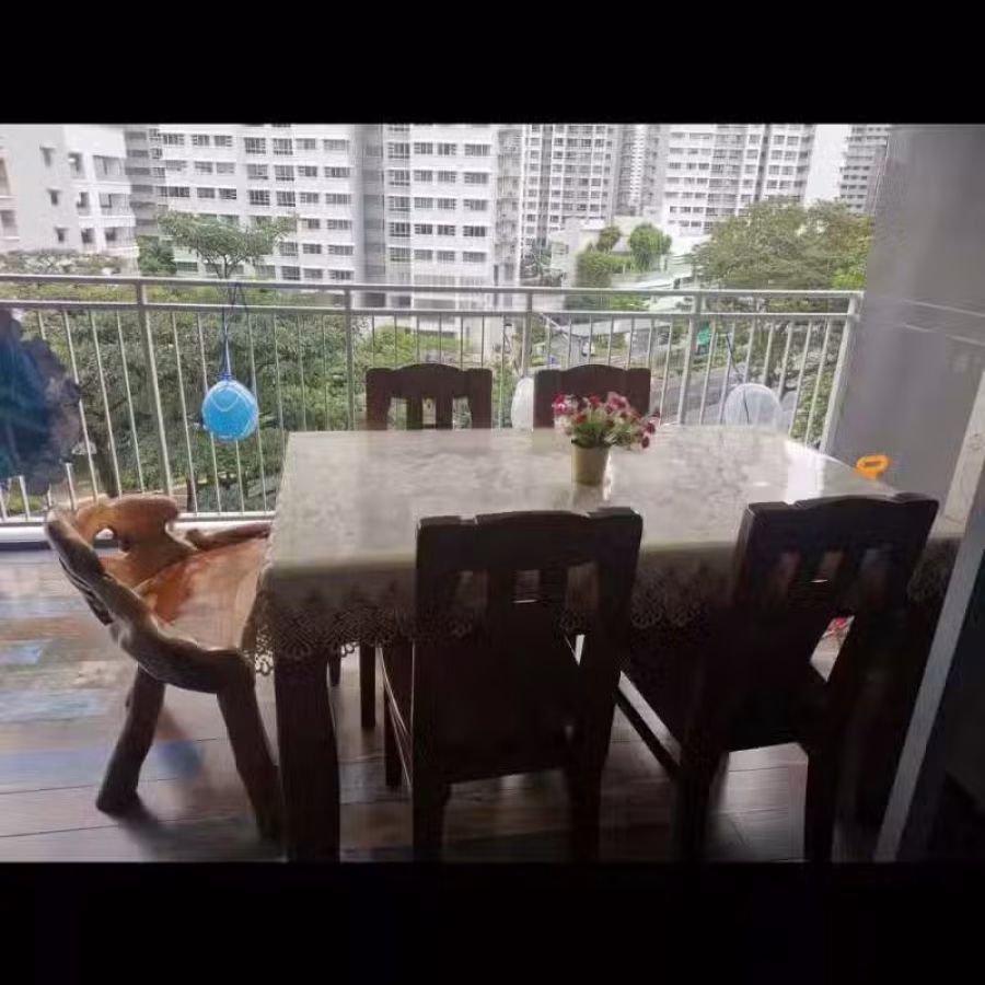 柚木时尚餐桌椅 图片 2