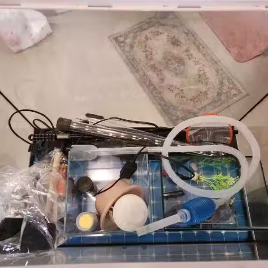 鱼缸+全新全套配件和工具 图片 8