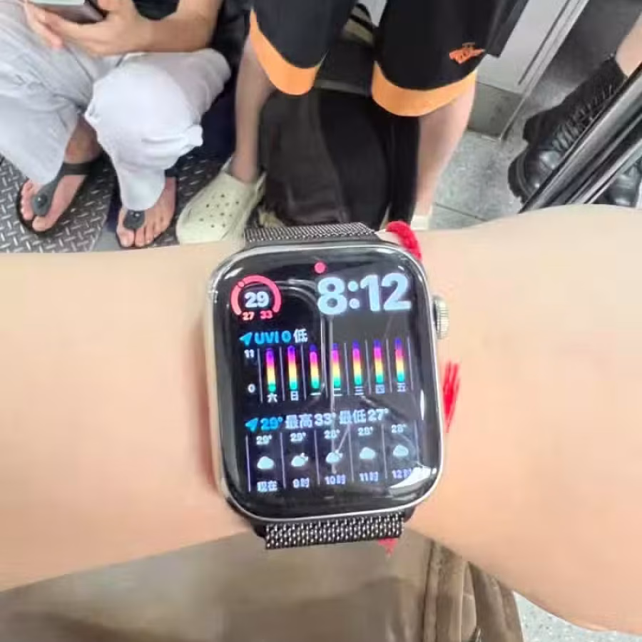 Apple watch series8 45mm stainless steel 图片 3