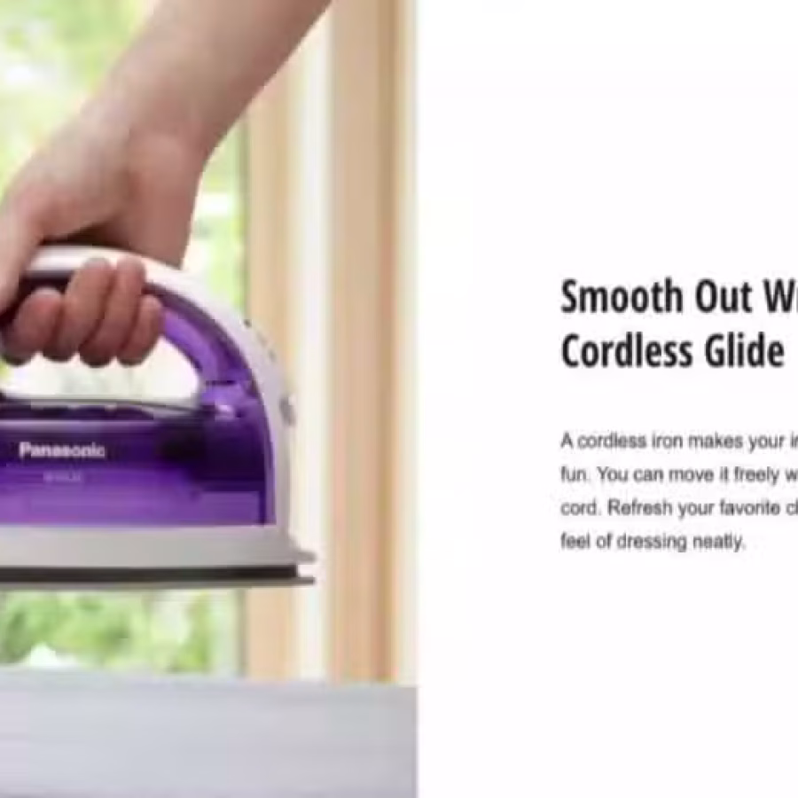 Panasonic wireless steamer iron  图片 4