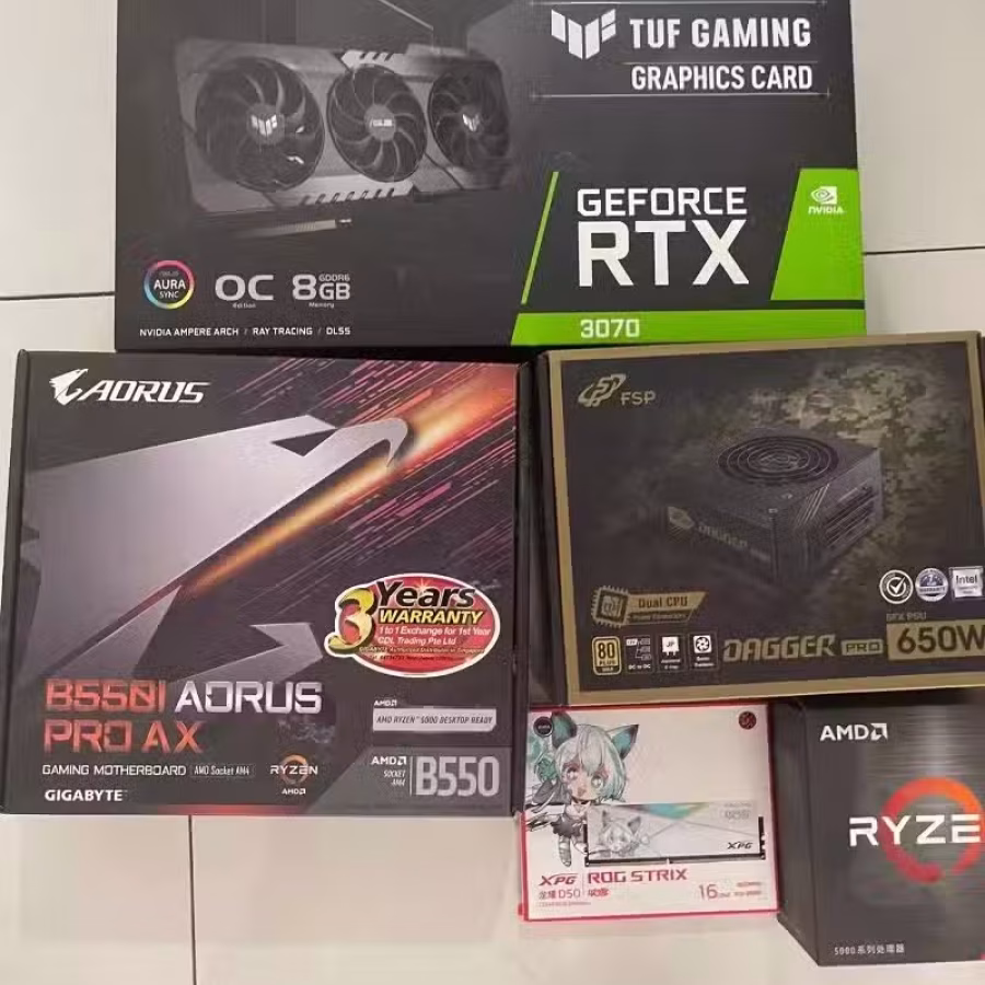 台式游戏电脑 图片 2