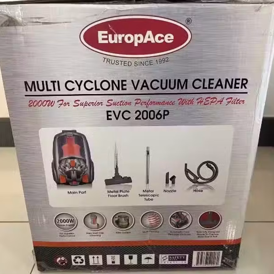EuropAce Multi Cyclone Vacuum Cleaner EV 图片 1