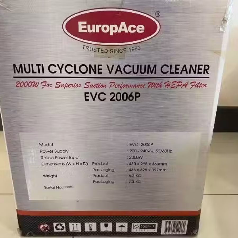 EuropAce Multi Cyclone Vacuum Cleaner EV 图片 3