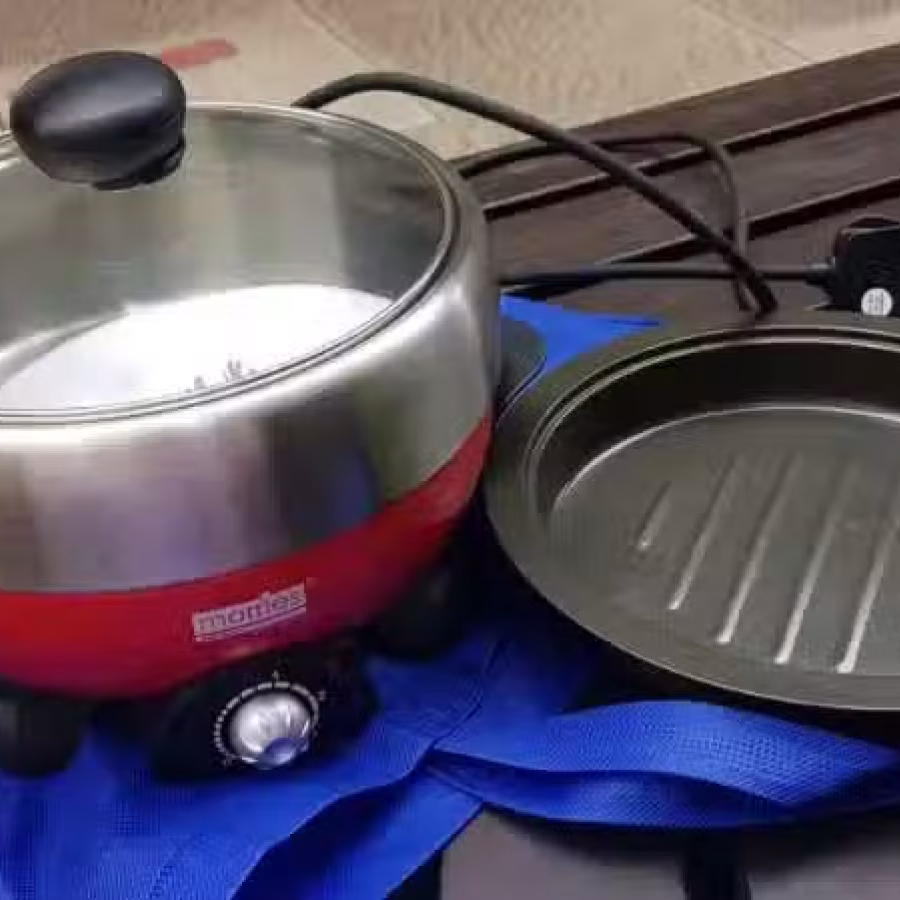 多功能用途 锅 加BBQ 煎锅(煮饭，汤，面)  图片 1