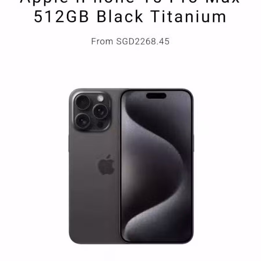 IPHONE 15 PRO MAX 512GB 图片 1