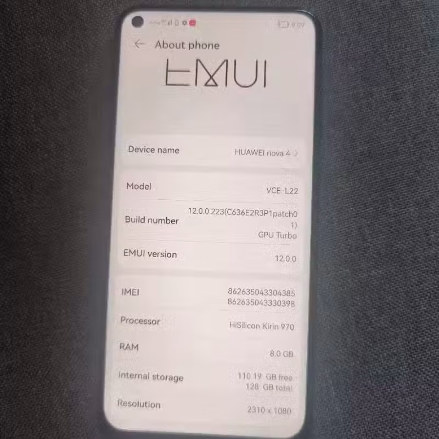 华为nova 4 8/128GB 完美成色 图片 6