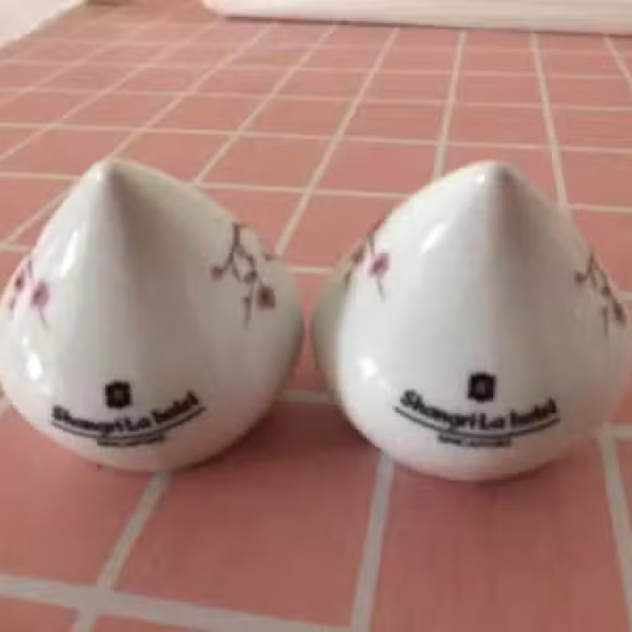(盐&胡椒)玻璃瓶子 图片 2